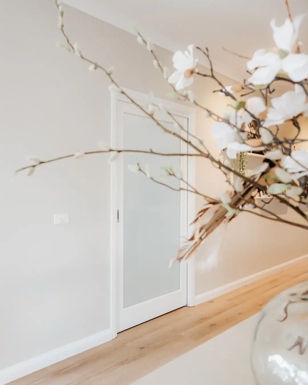 Interior house painting in a Melbourne living room